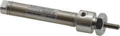 Norgren - 1-1/2" Stroke Double Acting Air Cylinder - 10-32 Port, 10-32 Rod Thread - Apex Tool & Supply