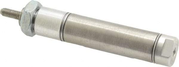 Norgren - 1" Stroke x 9/16" Bore Double Acting Air Cylinder - 10-32 Port, 10-32 Rod Thread - Apex Tool & Supply