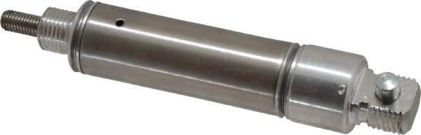 Norgren - 1" Stroke x 3/4" Bore Single Acting Air Cylinder - 1/8 Port, 1/4-28 Rod Thread - Apex Tool & Supply
