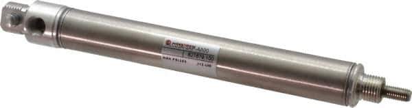 Norgren - 3" Stroke x 3/4" Bore Single Acting Air Cylinder - 1/8 Port, 1/4-28 Rod Thread - Apex Tool & Supply