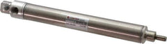 Norgren - 3" Stroke x 3/4" Bore Single Acting Air Cylinder - 1/8 Port, 1/4-28 Rod Thread - Apex Tool & Supply