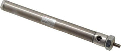 Norgren - 6" Stroke x 3/4" Bore Double Acting Air Cylinder - 1/8 Port, 1/4-28 Rod Thread - Apex Tool & Supply