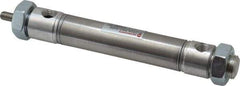 Norgren - 3" Stroke x 3/4" Bore Double Acting Air Cylinder - 1/8 Port, 1/4-28 Rod Thread - Apex Tool & Supply