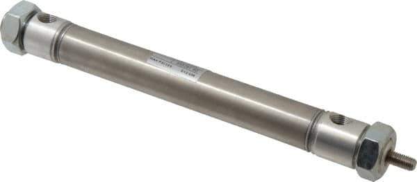 Norgren - 4" Stroke x 3/4" Bore Double Acting Air Cylinder - 1/8 Port, 1/4-28 Rod Thread - Apex Tool & Supply