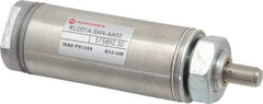 Norgren - 1" Stroke x 1-1/16" Bore Single Acting Air Cylinder - 1/8 Port, 5/16-24 Rod Thread - Apex Tool & Supply