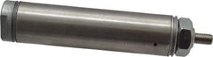 Norgren - 2" Stroke x 1-1/16" Bore Single Acting Air Cylinder - 1/8 Port, 5/16-24 Rod Thread - Apex Tool & Supply