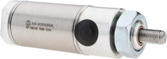 Norgren - 1/2" Stroke x 1-1/16" Bore Double Acting Air Cylinder - 1/8 Port, 5/16-24 Rod Thread - Apex Tool & Supply