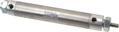 Norgren - 4" Stroke x 1-1/16" Bore Double Acting Air Cylinder - 1/8 Port, 5/16-24 Rod Thread - Apex Tool & Supply