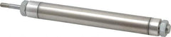 Norgren - 6" Stroke x 1-1/16" Bore Double Acting Air Cylinder - 1/8 Port, 5/16-24 Rod Thread - Apex Tool & Supply