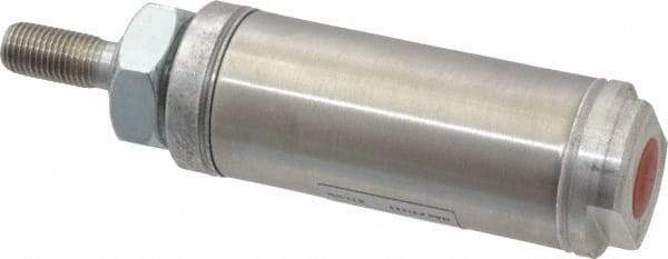 Norgren - 1" Stroke x 1-1/4" Bore Single Acting Air Cylinder - 1/8 Port, 7/16-20 Rod Thread - Apex Tool & Supply
