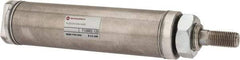 Norgren - 2" Stroke x 1-1/4" Bore Single Acting Air Cylinder - 1/8 Port, 7/16-20 Rod Thread - Apex Tool & Supply