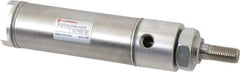 Norgren - 2" Stroke x 1-1/4" Bore Double Acting Air Cylinder - 1/8 Port, 7/16-20 Rod Thread - Apex Tool & Supply