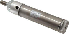Norgren - 3" Stroke x 1-1/4" Bore Double Acting Air Cylinder - 1/8 Port, 7/16-20 Rod Thread - Apex Tool & Supply