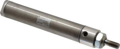 Norgren - 5" Stroke x 1-1/4" Bore Double Acting Air Cylinder - 1/8 Port, 7/16-20 Rod Thread - Apex Tool & Supply