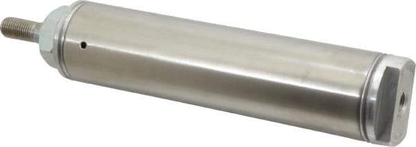 Norgren - 3" Stroke x 1-1/2" Bore Single Acting Air Cylinder - 1/8 Port, 7/16-20 Rod Thread - Apex Tool & Supply