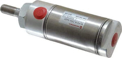 Norgren - 1" Stroke x 1-1/2" Bore Double Acting Air Cylinder - 1/8 Port, 7/16-20 Rod Thread - Apex Tool & Supply