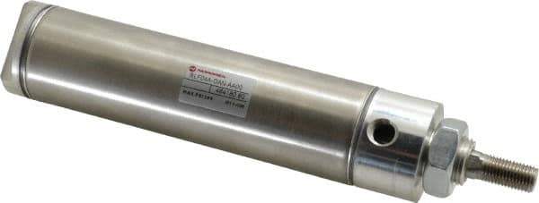 Norgren - 4" Stroke x 1-1/2" Bore Double Acting Air Cylinder - 1/8 Port, 7/16-20 Rod Thread - Apex Tool & Supply