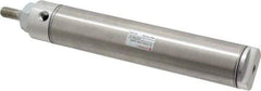 Norgren - 6" Stroke x 1-1/2" Bore Double Acting Air Cylinder - 1/8 Port, 7/16-20 Rod Thread - Apex Tool & Supply