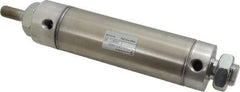 Norgren - 3" Stroke x 1-1/2" Bore Double Acting Air Cylinder - 1/8 Port, 7/16-20 Rod Thread - Apex Tool & Supply