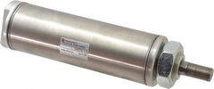 Norgren - 2" Stroke x 1-3/4" Bore Single Acting Air Cylinder - 1/4 Port, 1/2-20 Rod Thread - Apex Tool & Supply