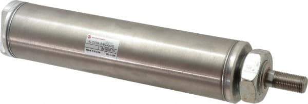 Norgren - 3" Stroke x 1-3/4" Bore Single Acting Air Cylinder - 1/4 Port, 1/2-20 Rod Thread - Apex Tool & Supply