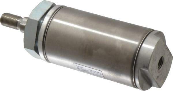 Norgren - 1" Stroke x 2" Bore Single Acting Air Cylinder - 1/4 Port, 1/2-20 Rod Thread - Apex Tool & Supply