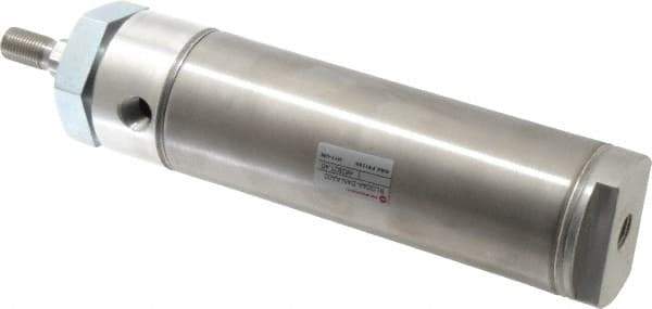 Norgren - 4" Stroke x 2" Bore Double Acting Air Cylinder - 1/4 Port, 1/2-20 Rod Thread - Apex Tool & Supply
