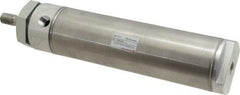 Norgren - 5" Stroke x 2" Bore Double Acting Air Cylinder - 1/4 Port, 1/2-20 Rod Thread - Apex Tool & Supply