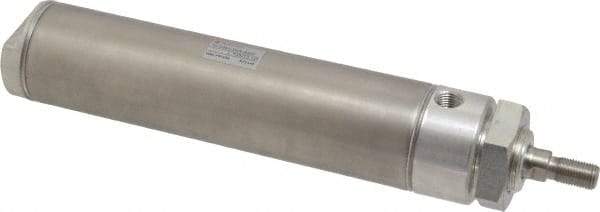 Norgren - 6" Stroke x 2" Bore Double Acting Air Cylinder - 1/4 Port, 1/2-20 Rod Thread - Apex Tool & Supply