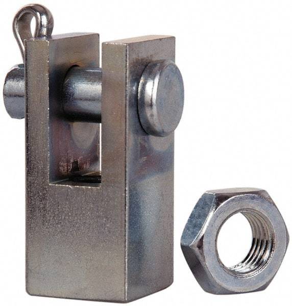 Norgren - Air Cylinder Piston Rod Clevis - For 1-1/4 & 1-1/2" Air Cylinders, Use with Norgren Nonrepairable Air Cylinders - Apex Tool & Supply