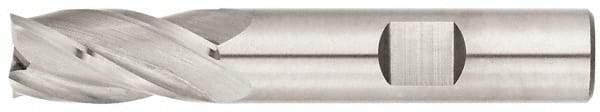 Niagara Cutter - 1", 1-1/2" LOC, 1" Shank Diam, 4" OAL, 4 Flute, Solid Carbide Square End Mill - Single End, Uncoated, Spiral Flute, 30° Helix, Centercutting, Right Hand Cut, Right Hand Flute, Series CNC430 - Apex Tool & Supply