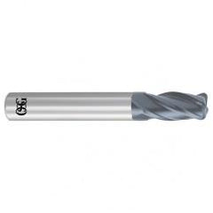 7/16 x 7/16 x 1 x 2-3/4 4Fl .030 C/R Carbide End Mill - WXL - Apex Tool & Supply