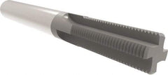 Allied Machine and Engineering - 1/16-28, 1/8-28 BSPP, 0.235" Cutting Diam, 3 Flute, Solid Carbide Helical Flute Thread Mill - Internal/External Thread, 14.53mm LOC, 51mm OAL, 6mm Shank Diam - Apex Tool & Supply