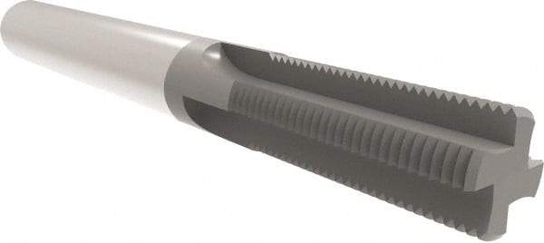 Allied Machine and Engineering - 1/2-14, 3/4-14 BSPP, 0.4701" Cutting Diam, 4 Flute, Solid Carbide Helical Flute Thread Mill - Internal/External Thread, 29.03mm LOC, 84mm OAL, 12mm Shank Diam - Apex Tool & Supply
