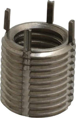 Recoil - M12x1.75 Internal, M16x1.50 External, 16mm Insert Length, Thin Wall Keylocking Thread Inserts - Stainless Steel, Passivated Finish, Grade 303 - Apex Tool & Supply