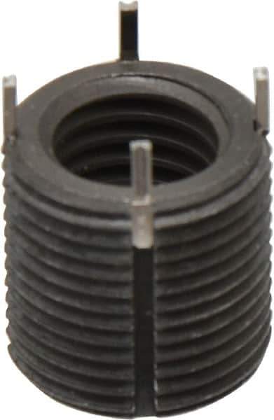 Recoil - M14x2.00 Internal, M20x1.50 External, 20mm Insert Length, Heavy Duty Keylocking Thread Inserts - Carbon Steel, Zinc Phosphate Finish, Grade C1215 - Apex Tool & Supply