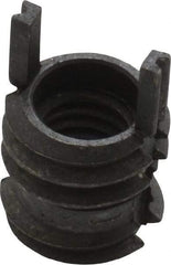 Recoil - #10-32 Internal, 5/16-18 External, 7.8mm Insert Length, Thin Wall Keylocking Thread Inserts - Stainless Steel, Passivated Finish, Grade 303 - Apex Tool & Supply