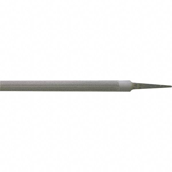 Stanley - 10" Long, Bastard Cut, Half Round American-Pattern File - Double Cut - Apex Tool & Supply