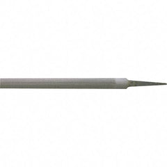 Stanley - 10" Long, Bastard Cut, Half Round American-Pattern File - Double Cut - Apex Tool & Supply