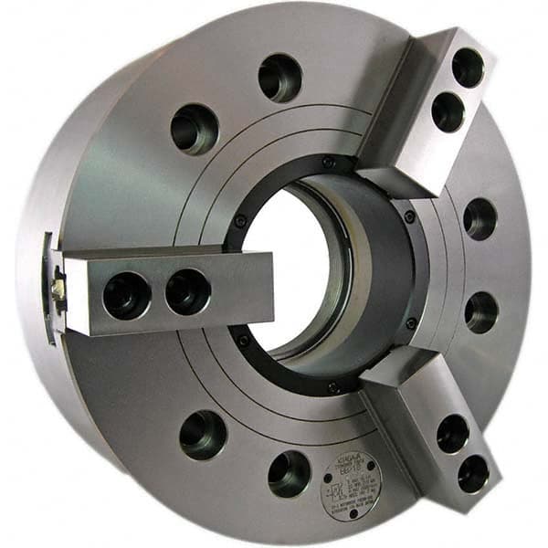 Kitagawa - Power Lathe Chucks Chuck Diameter (Decimal Inch): 18.0000 Number of Jaws: 3 - Apex Tool & Supply