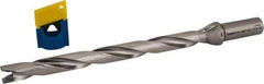 Iscar - 0.669" to 0.705" Diam, 12xD, 8.03" Max Depth, 3/4" Shank Diam, 11.06" OAL, Replaceable-Tip Drill - FCP, ICK, ICK-2M, ICM, ICN, ICP, iCP-2M Insert, 17 Seat Size, 36840890 Toolholder, Series SumoCham - Apex Tool & Supply