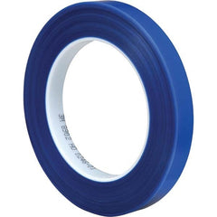 3M - 72 Yd x 12" Blue Polyester Film Tape - Apex Tool & Supply