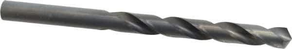 Chicago-Latrobe - 8.9mm 118° High Speed Steel Jobber Drill - Oxide Finish, Right Hand Cut, Spiral Flute, Straight Shank, 125mm OAL, Standard Point - Apex Tool & Supply
