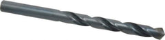 Chicago-Latrobe - 9.7mm 118° High Speed Steel Jobber Drill - Oxide Finish, Right Hand Cut, Spiral Flute, Straight Shank, 133mm OAL, Standard Point - Apex Tool & Supply