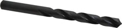 Chicago-Latrobe - 10.5mm 118° High Speed Steel Jobber Drill - Oxide Finish, Right Hand Cut, Spiral Flute, Straight Shank, 133mm OAL, Standard Point - Apex Tool & Supply