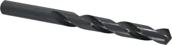Chicago-Latrobe - 13.79982mm 118° High Speed Steel Jobber Drill - Oxide Finish, Right Hand Cut, Spiral Flute, Straight Shank, 160mm OAL, Standard Point - Apex Tool & Supply