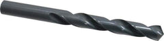 Chicago-Latrobe - 17.24914mm 118° High Speed Steel Jobber Drill - Oxide Finish, Right Hand Cut, Spiral Flute, Straight Shank, 184mm OAL, Standard Point - Apex Tool & Supply