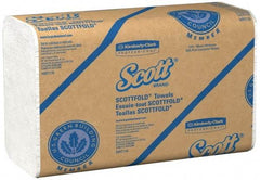 Scott - 1 Ply White Multi-Fold Paper Towels - 8" Wide - Apex Tool & Supply