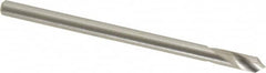 Walter-Titex - 3mm Body Diam, 90°, 50mm OAL, Cobalt Spotting Drill - Apex Tool & Supply