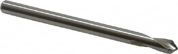 Walter-Titex - 4mm Body Diam, 90°, 52mm OAL, Cobalt Spotting Drill - Apex Tool & Supply